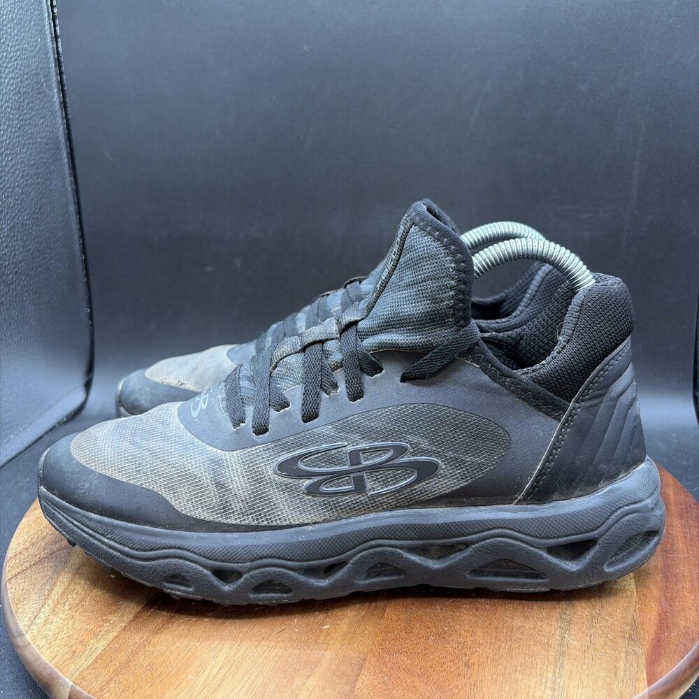 Boombah Raptor AWR Men Size 6.5 Turf Shoes Black Baseball Cleats